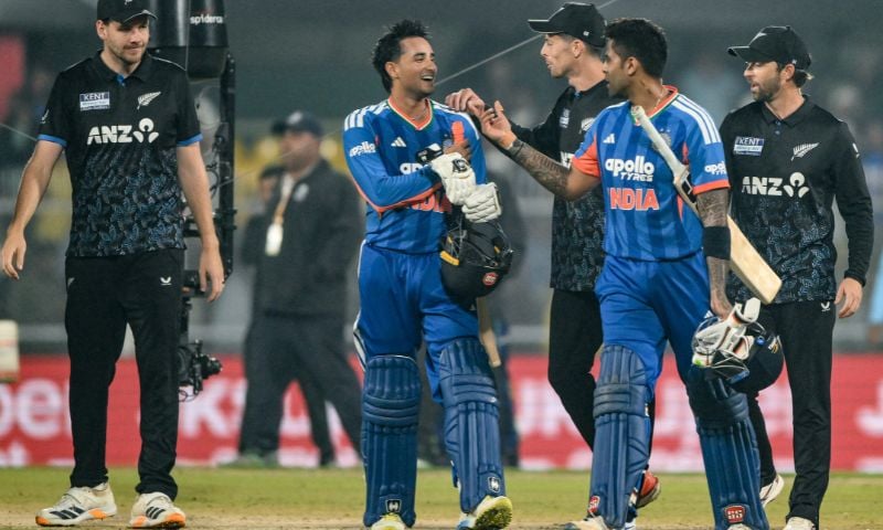 Bowlers, Abhishek Fire India to T20 Series Win Over New Zealand