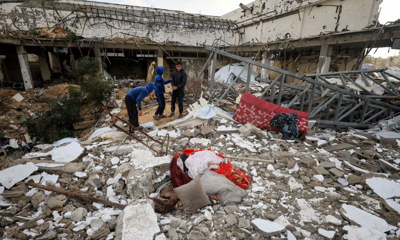 Gaza, Palestinians, Israel, Ceasefire, Hamas, UNICEF, UN, Storm, Cold, Floodwaters,