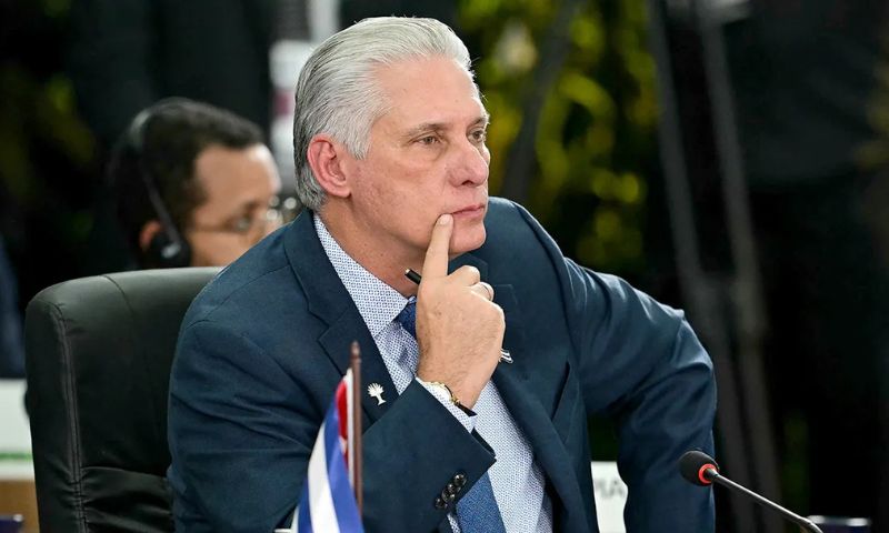 Cuba’s President Miguel Díaz-Canel