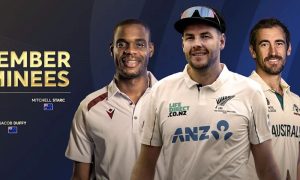 ICC Player of the Month, Justin Greaves, Jacob Duffy, Mitchell Starc, Ashes 2025, Richard Hadlee record