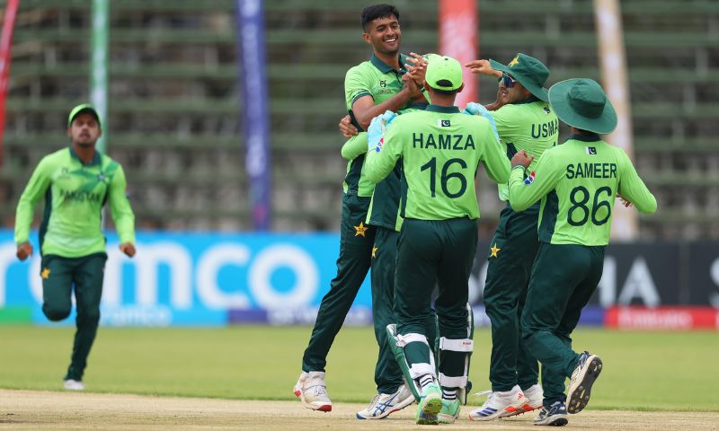 Pakistan Rout New Zealand by Eight Wickets in U19 World Cup Super-Six Opener