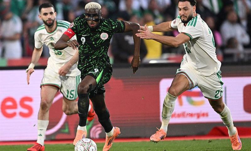 Osimhen Leads Nigeria Past Algeria into Africa Cup of Nations Semi-Finals