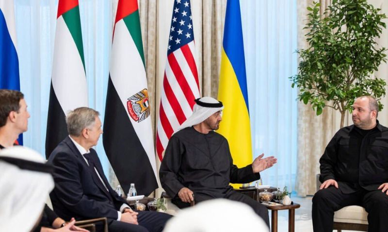 Ukraine, Russia and US Trilateral Talks in Abu Dhabi End