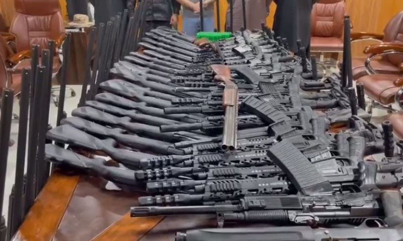 Pakistan Customs, Torkham border, Arms Seizure, Ammunition, Arms Smuggling, Smuggling Attempt, Afghanistan, TTP, US weapons,