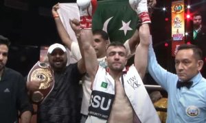 Usman Wazir, India-Pakistan Rivalry, Unbeaten Record, WBC Title, International Boxing, National Pride