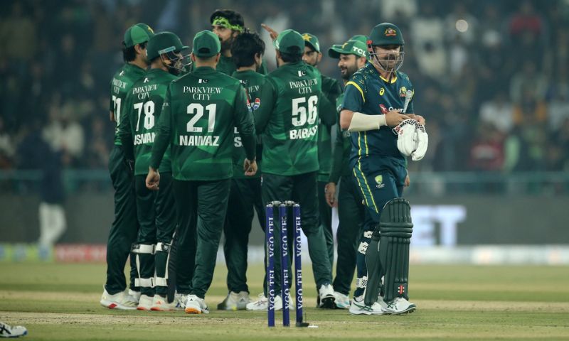 Pakistan, Australia, T20I series win, Abrar Ahmed 3/14, Salman Agha 76, 90-run victory, Gaddafi Stadium Lahore