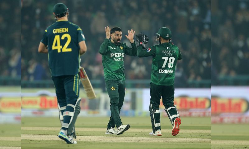 Pakistan, Australia, T20I series win, Abrar Ahmed 3/14, Salman Agha 76, 90-run victory, Gaddafi Stadium Lahore