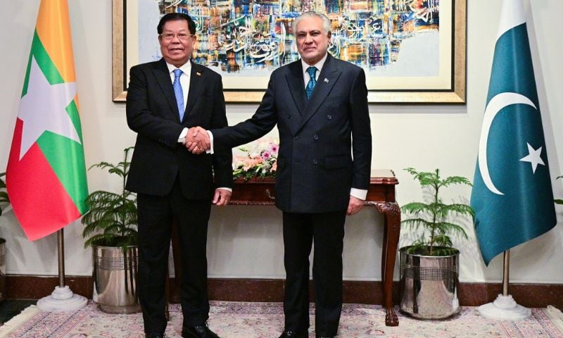 Deputy Prime Minister, Foreign Minister, Myanmar, Pakistan, Regional Issues, Pakistan, Myanmar Agree to Enhance Cooperation in Trade, Culture, and Science