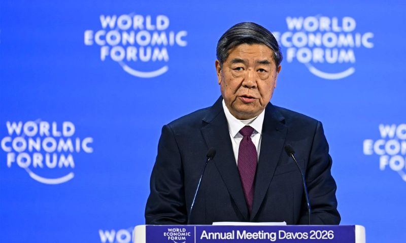 China, Davos, Donald Trump, Greenland, Europe, He Lifeng, US, NATO,