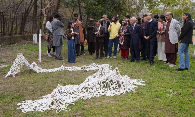 PNCA, Installation Garden, Public Art, Contemporary Art, Islamabad