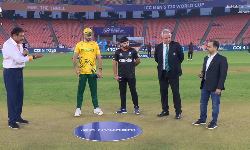 T20 World Cup 2026, Canada cricket, South Africa cricket, Dilpreet Bajwa, Aiden Markram, Narendra Modi Stadium