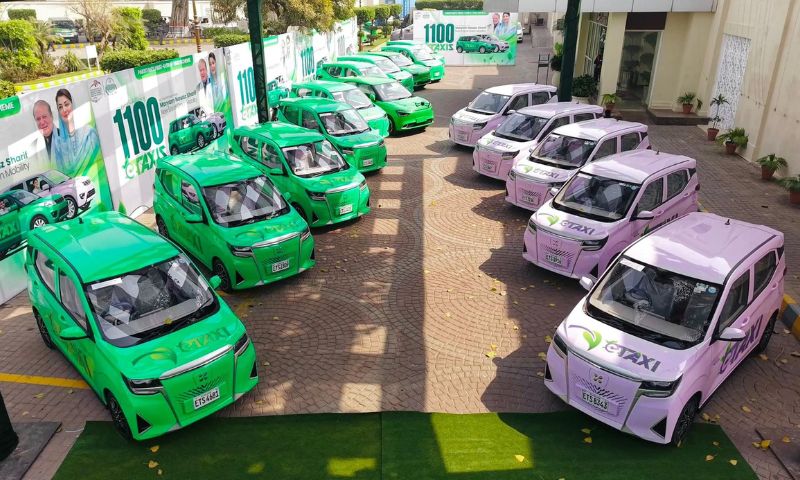 Pakistan Punjab Launches E-Taxi Scheme to Champion Green Mobility and Women's Empowerment