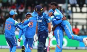 ICC U19 World Cup, India U19, Aarav Sooryavanshi, Caleb Falconer, Record Sixth Title, Harare Final