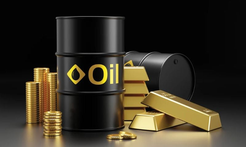 Oil Slides, Gold Loses Lustre as Iran Threat Recedes
