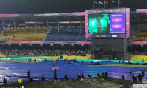 T20 World Cup: Pakistan vs New Zealand Super Eights Opener Abandoned Due to Rain