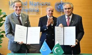 Pakistan, INMOL Lahore, IAEA, Shehbaz Sharif, Rafael Grossi, UN, Vienna International Centre, Nuclear Energy Summit 2026, Nuclear,