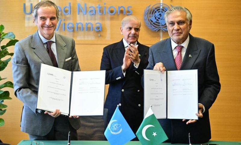Pakistan, INMOL Lahore, IAEA, Shehbaz Sharif, Rafael Grossi, UN, Vienna International Centre, Nuclear Energy Summit 2026, Nuclear,
