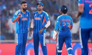 Shivam Dube, Varun Chakravarthy, Super Eight, Perfect Record, 17-Run Win