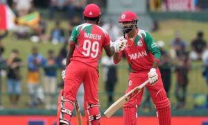 Mohammed Nadeem, oldest fifty, T20 World Cup, slowest fifty, Oman cricket