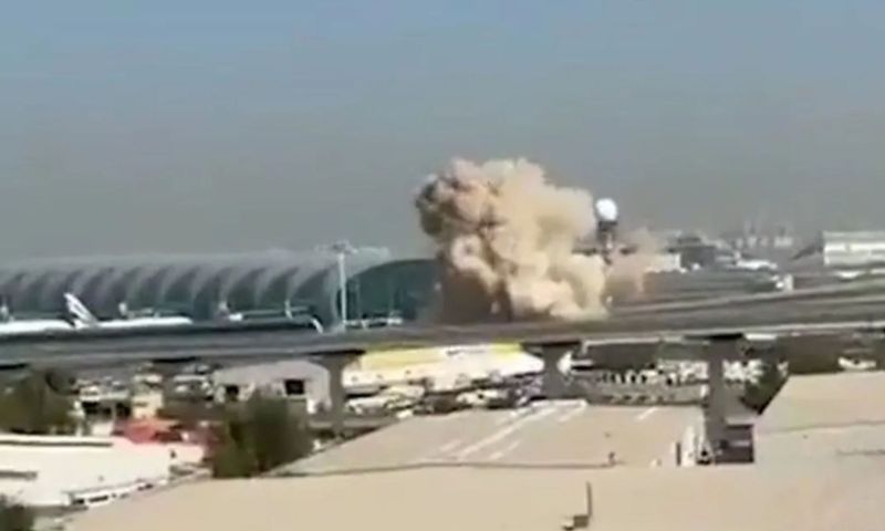 Dubai Airport Briefly Closed as Iran Missiles and Drones Hit Gulf