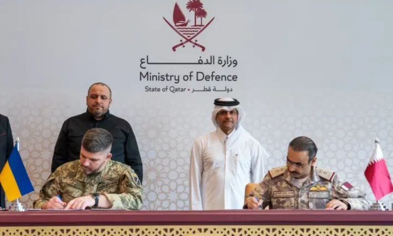 Qatar, Ukraine Sign Defence Cooperation Agreement