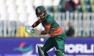 Tanzid Hasan Century Powers Bangladesh to 290-5 Against Pakistan