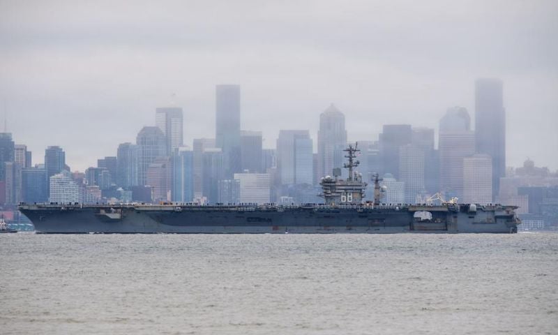 US Navy Extends Service of Aircraft Carrier USS Nimitz to March 2027