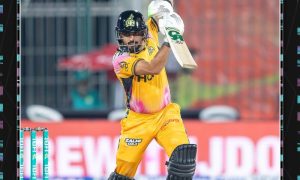 PSL 11: Babar Azam Century Powers Peshawar Zalmi to 255 Against Quetta Gladiators
