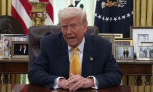 WASHINGTON: US President Donald Trump said on Saturday that talks with Iran were “going very well”, as Pakistan intensified diplomatic efforts to broker a peace deal and likely host a second round of negotiations in Islamabad in the coming week. Speaking to reporters in the Oval Office, Trump said Washington was engaged in active discussions with Tehran and expected further clarity by the end of the day. "It's going actually along very well, and we'll see, but we'll have some information by the end of the day," Trump said, adding that his administration is currently talking to Iran. He also warned Iran against using the Strait of Hormuz as leverage, saying, “They wanted to close up the strait again … and they can’t blackmail us.” The remarks come as Pakistan steps up its mediation efforts following the historic direct talks between the US and Iran in Islamabad — the highest-level engagement between the two sides in decades. Trump Says US–Iran Talks ‘Going Very Well’ Amid Pakistan Push for Peace Deal