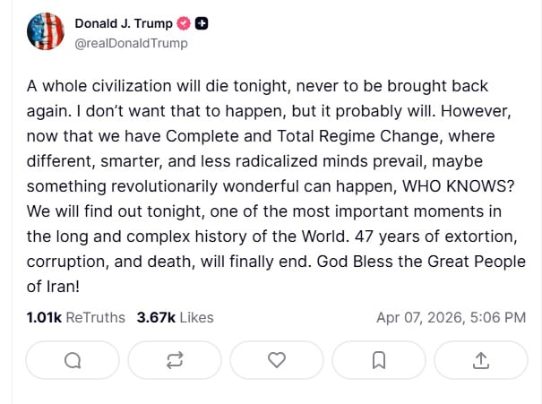 Donald Trump Truth Social