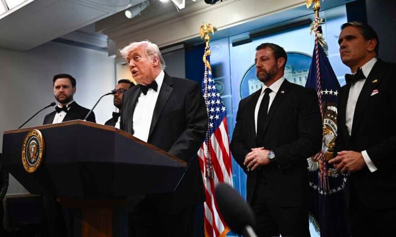 White House Shooting Suspect Wrote About Targeting US Administration Officials: Trump