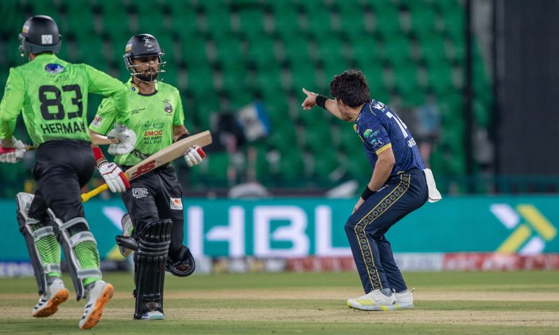 PSL 11: Lahore Qalandars Post Massive Total Against Multan Sultans in Rain-Reduced Clash