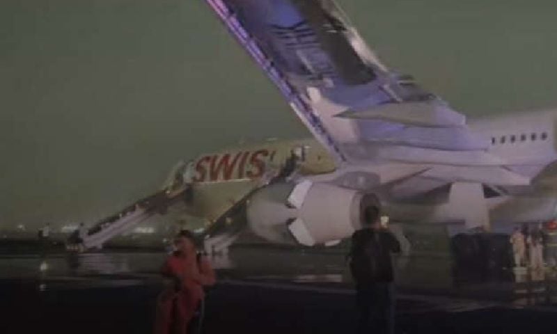 Five Injured After Swiss Flight Aborts Takeoff in India