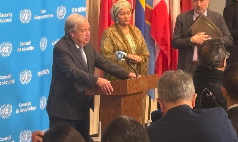 Strait of Hormuz Closure Is ‘Strangling’ Global Economy: UN Chief