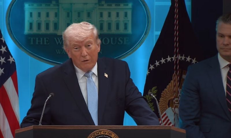 WATCH LIVE: US President Trump Holds Press Conference at White House