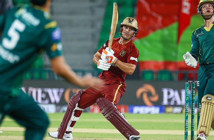 maaz sadaqat into record books with 19 ball half century