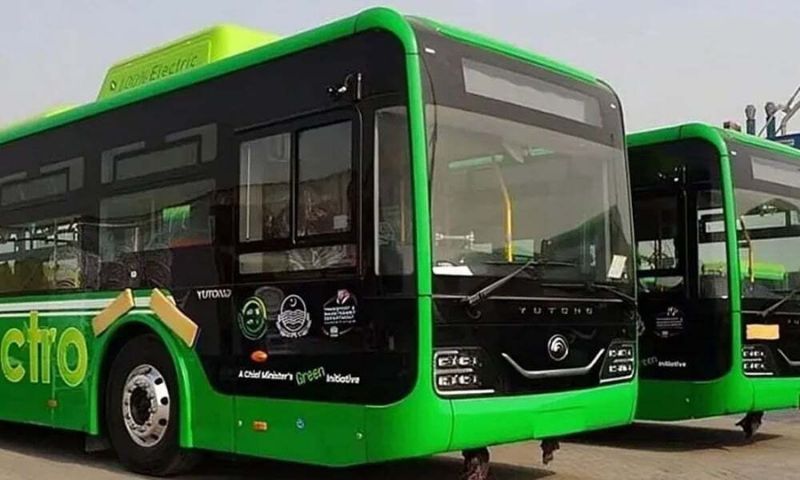 EV buses canva