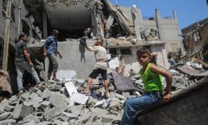 8,000 Bodies Still Under Gaza Rubble as Debris Clearance Stalls: UN Official