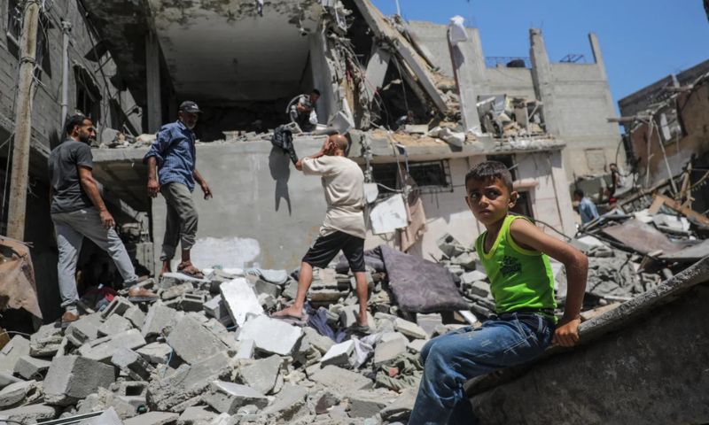 8,000 Bodies Still Under Gaza Rubble as Debris Clearance Stalls: UN Official