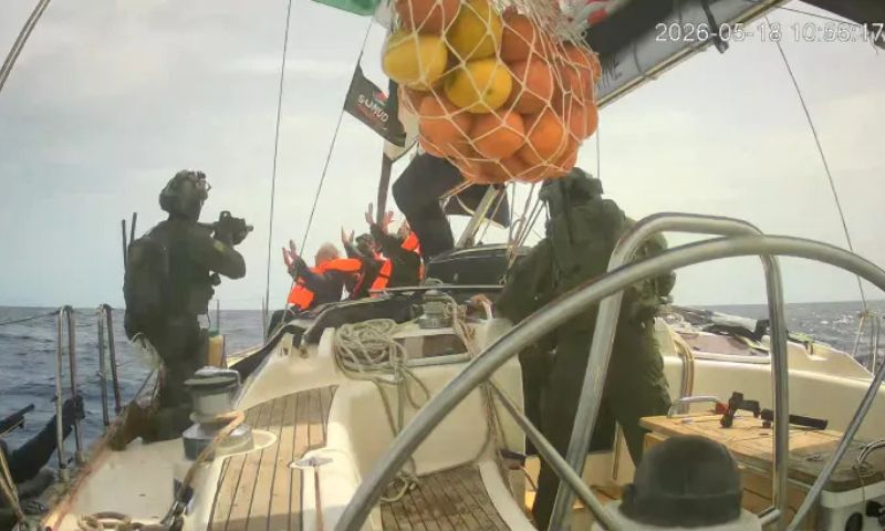 Israeli Forces Intercept Gaza-Bound Aid Flotilla Off Cyprus