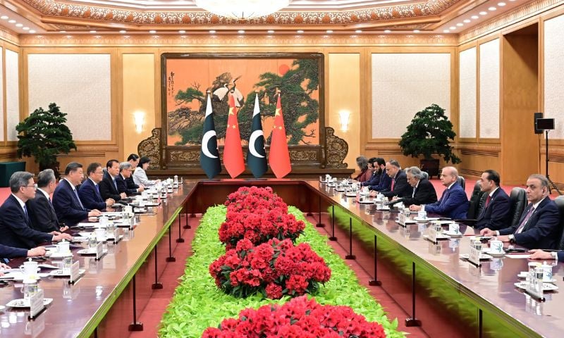 Pakistan, China Pledge Deeper Strategic Cooperation as PM Sharif Meets Xi in Beijing