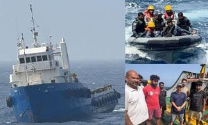 Pakistan Navy Rescues Stranded Indian, Indonesian Crew in Arabian Sea