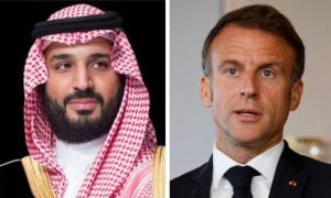 Saudi Crown Prince, French President Discuss Regional Developments