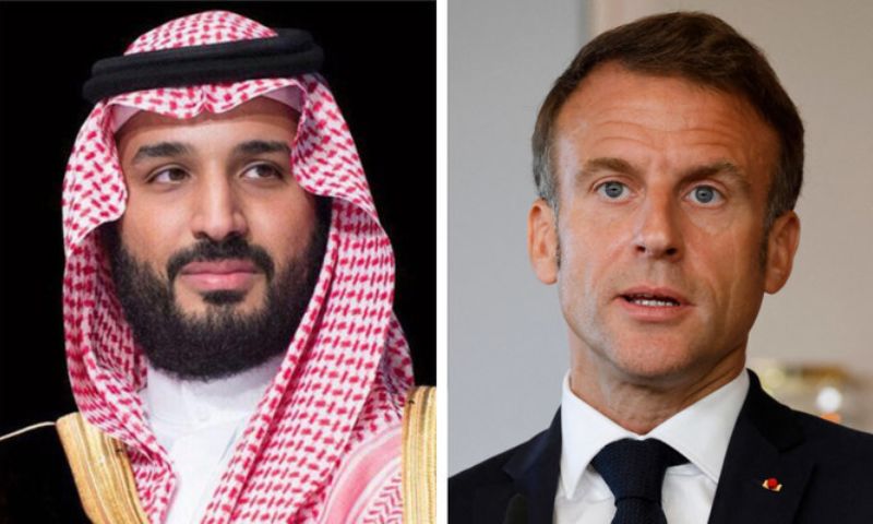 Saudi Crown Prince, French President Discuss Regional Developments