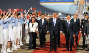Trump Arrives in China for High-Stakes Summit With Xi Jinping