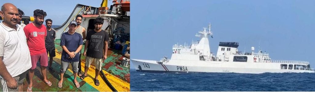 Pakistan Navy Rescues Stranded Indian, Indonesian Crew in Arabian Sea