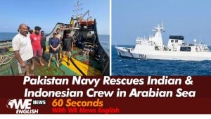 Pakistan Navy Rescues Indian and Indonesian Crew in Arabian Sea