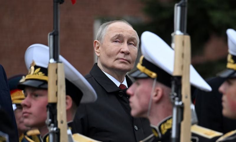 Moscow begins scaled-back Victory Day parade on Red Square