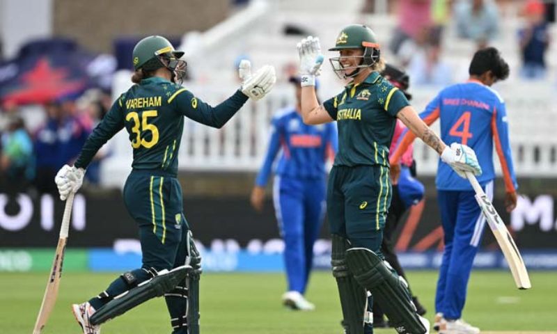 Australia Knock Out India to Reach Women's T20 World Cup Semi-finals