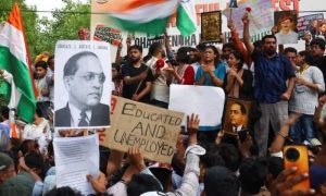 India's Youth-Led Party Continues Protest Against Unemployment, Demands Education Minister's Resignation